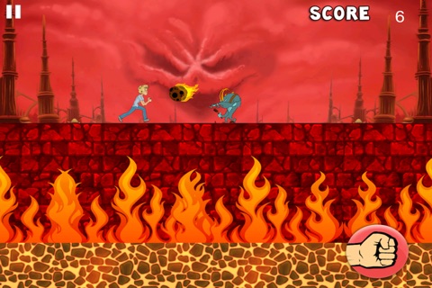 Hellfire Escape! - Extreme Running Man Dash- Pro screenshot 3