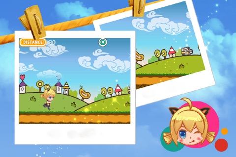 Cute Girl Run - No Ads screenshot 2