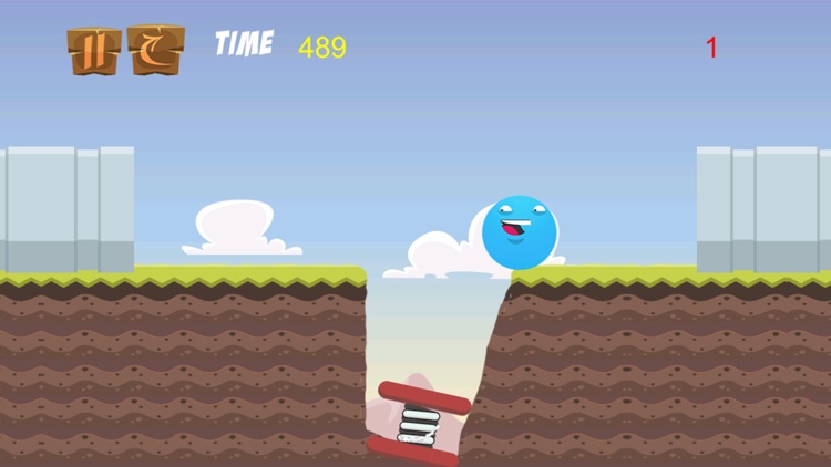 Blue Orange - Bounce the Clumsy Ball screenshot-3