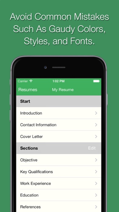 Screenshot #2 pour Smart Resume Pro