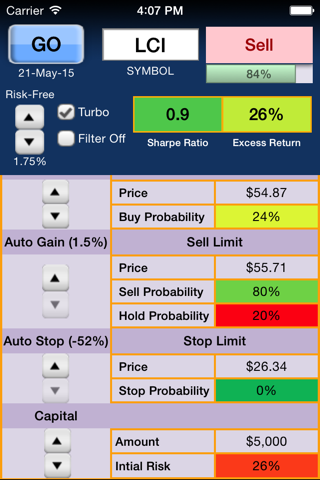 Sharpe Ratio Free screenshot 4