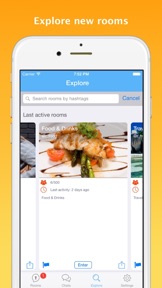 Room : your private social network with anonymous rooms screenshot