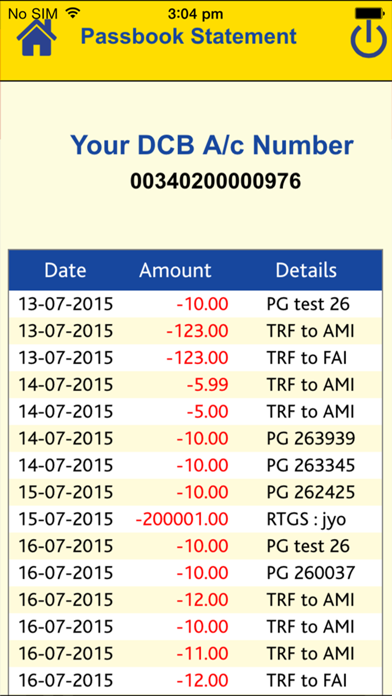Screenshot #3 pour DCB Bank Mobile Passbook