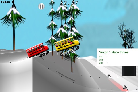 Yukon Bus Racing - snowcat edition screenshot 3