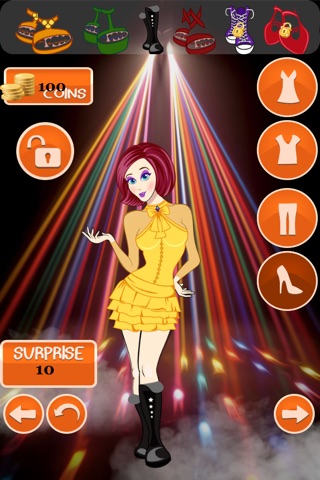 Fashion Celebrity Girl Dress Up - awesome girly dressing game screenshot 2