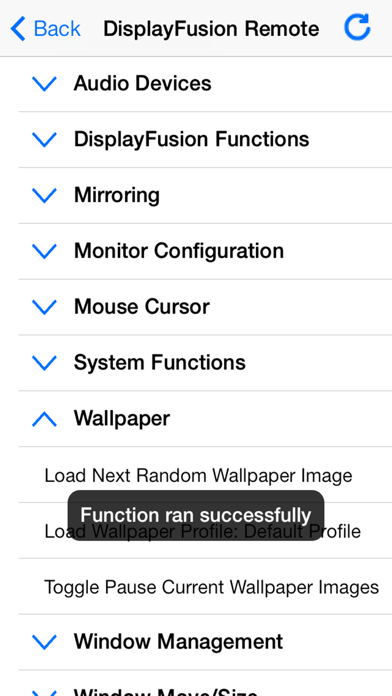 Screenshot #1 pour DisplayFusion Remote