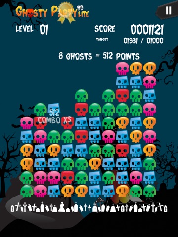 Ghosty Party HD Lite screenshot 3