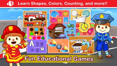 Screenshot #1 pour Preschool Learning Educational Games for Toddler Baby Kids - Jigsaw Puzzle & Matching!