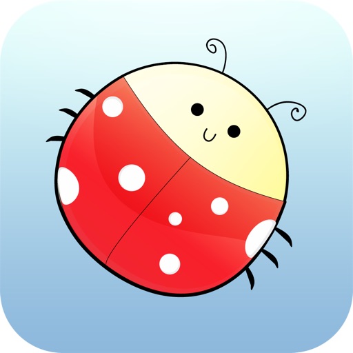 Brain Trainer with Ladybug: test brain age, memory and attention icon