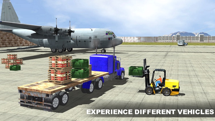 Airplane Pilot Car Transporter - Airport Vehicle Transport Duty Simulator