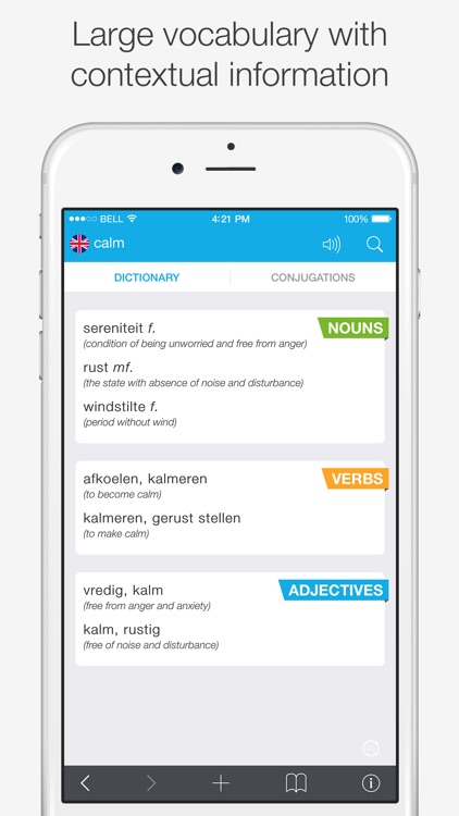 Translations: Dutch - English Dictionary screenshot-3