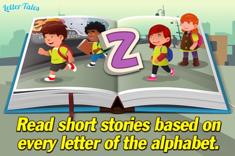 Letter Tales - Learn to Read and Write with Short Alphabet Stories for Kids screenshot 2