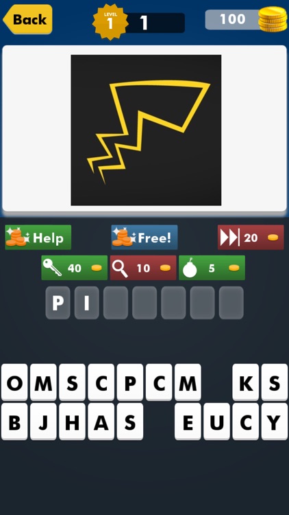 Anime TV Series Characters Trivia Quiz of Pokemon Edition Games for iPhone Free