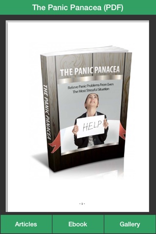 Panic Attacks Guide - Learn How to Relieve Panic Attacks Symptoms! screenshot 3