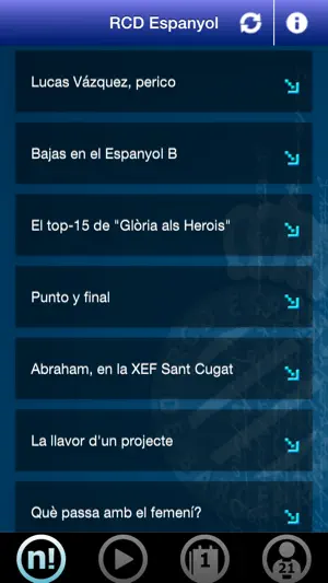 RCD Espanyol screenshot 1