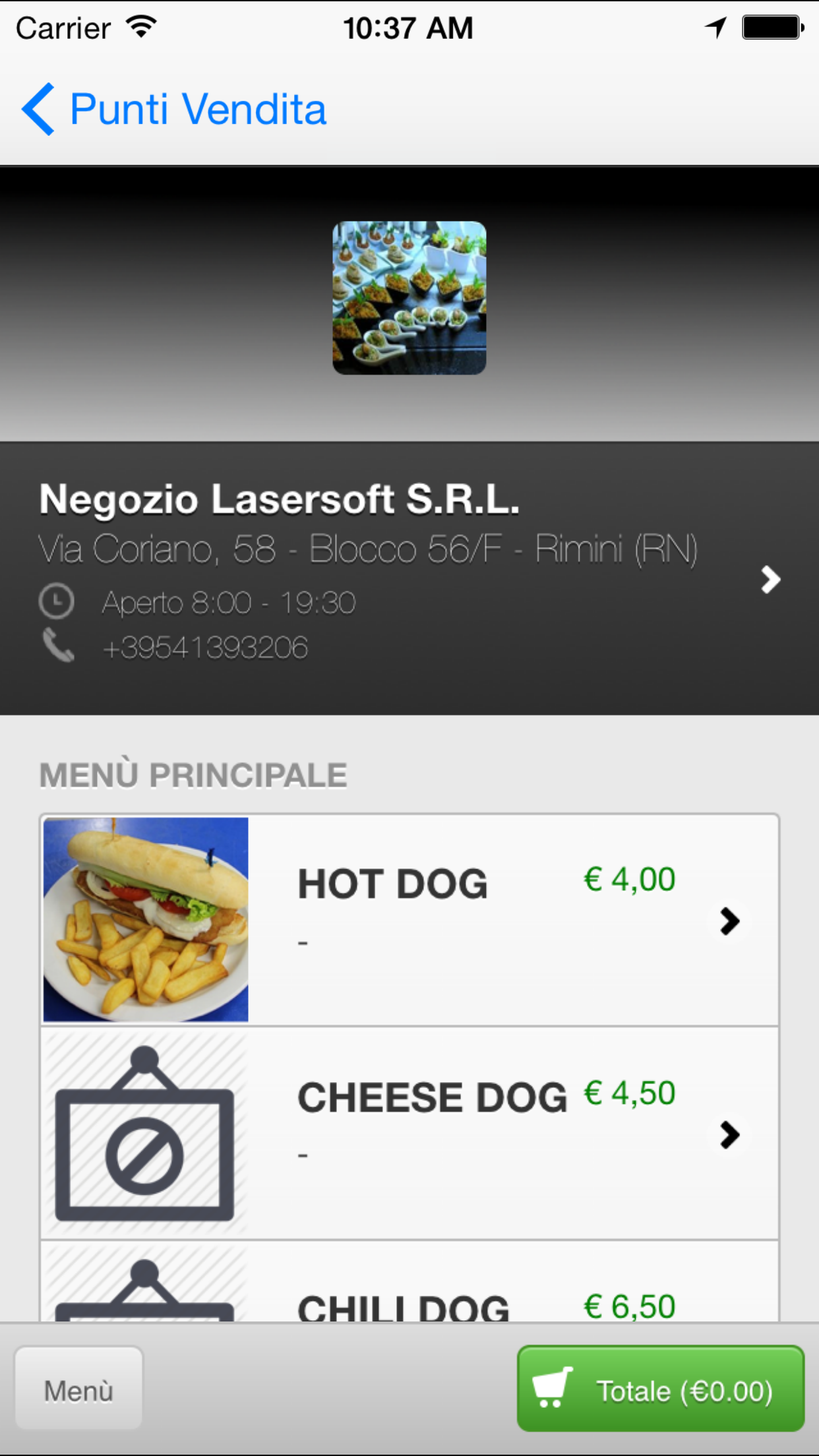 My Self Order