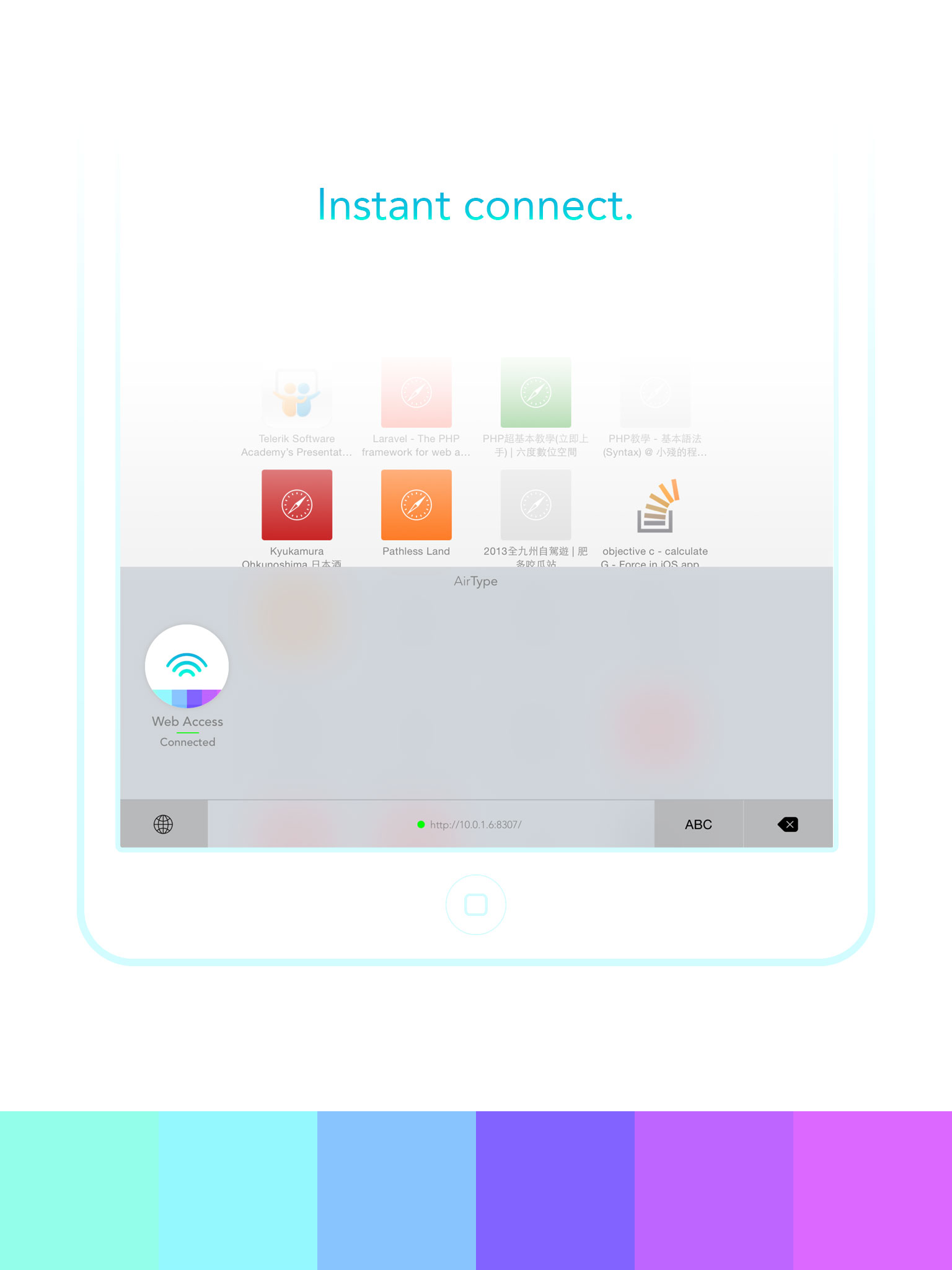 AirType - Type, from your computer