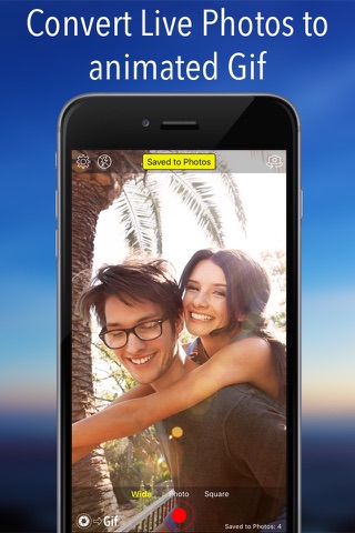 Live Pictures Cam & gif photo maker: A camera for Moving Photos screenshot 3