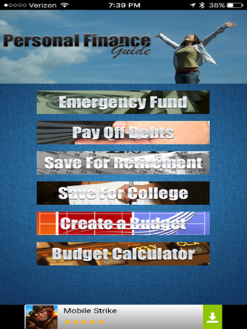 Screenshot #5 pour Personal Finance Guide Plus