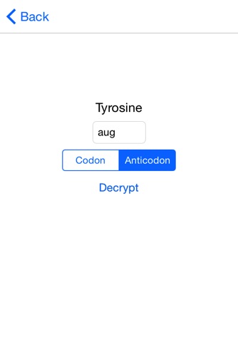 RNA Codons screenshot 3