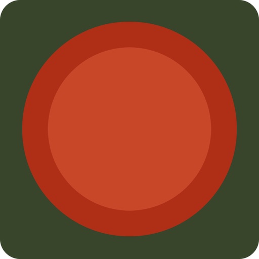 Mega Red Button Icon