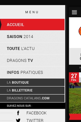 Dragons Catalans Officiel screenshot 3