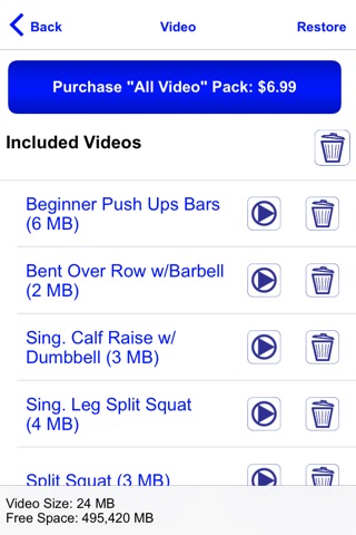 MDWorkout screenshot 4