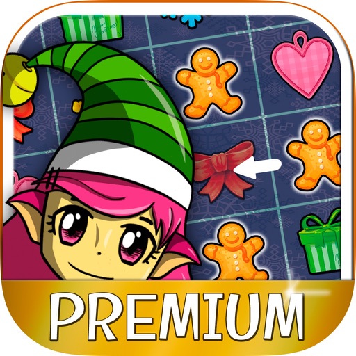 Elf’s christmas candies smash – Educational game for kids from 5 years old - Premium Icon