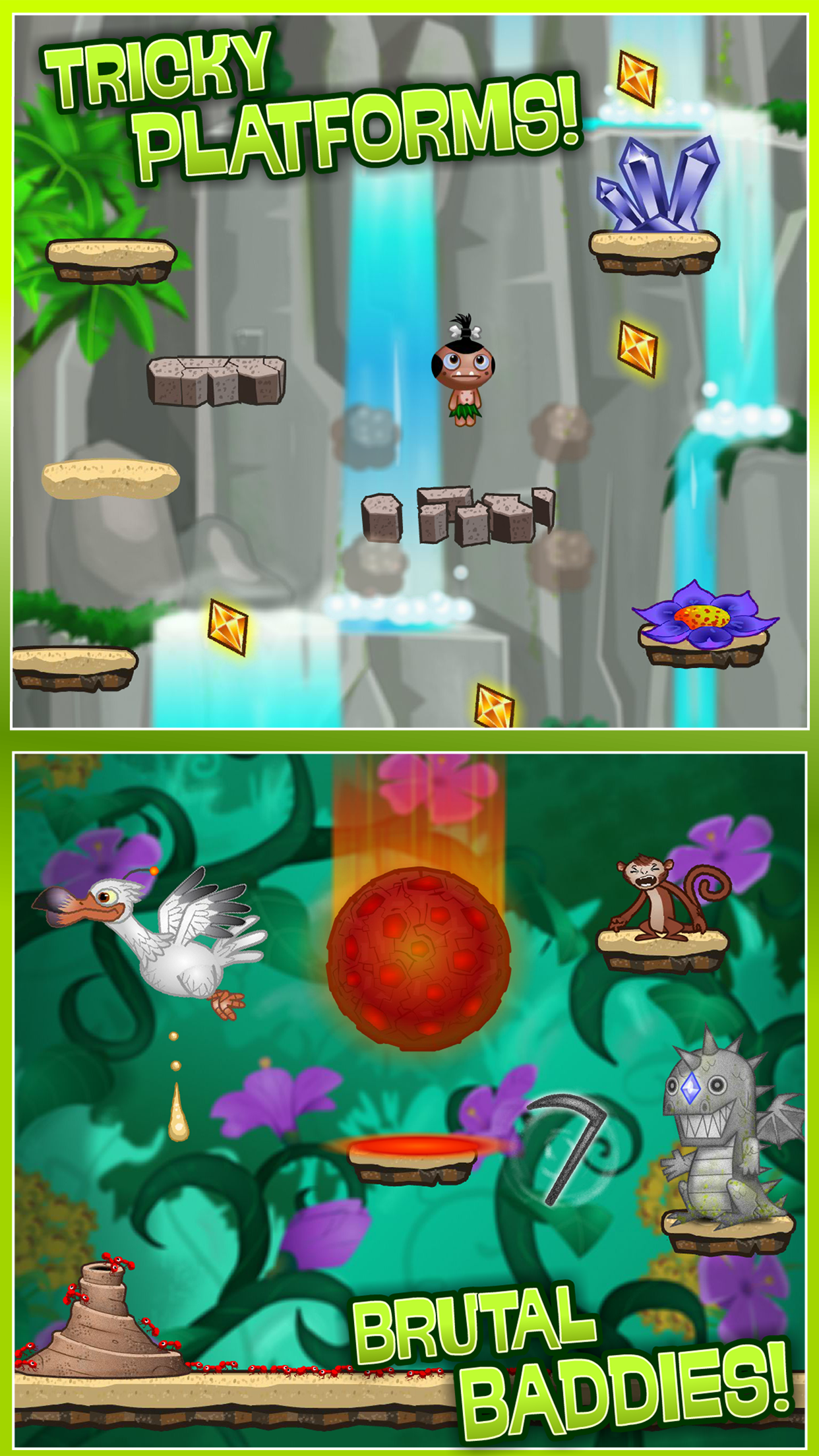 Pocket God: Ooga Jump screenshot 3