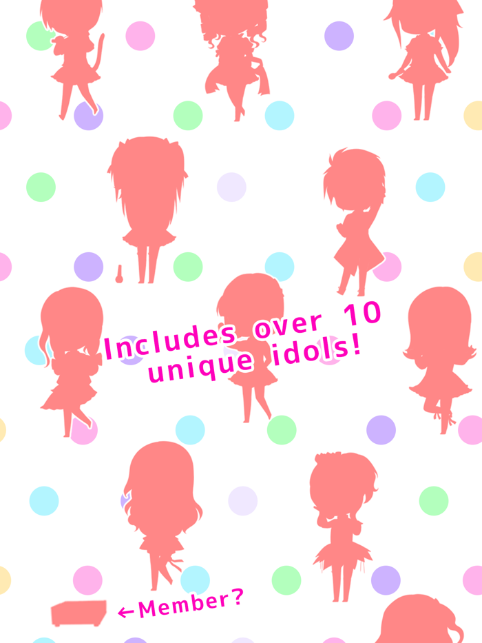 Infinite Idols ～Popular Clicker-style Free Casual Game～