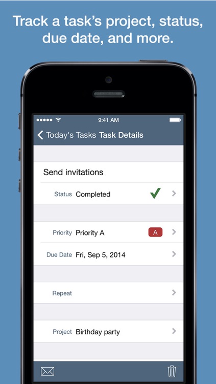 Benjamin – Task Manager and Calendar Inspired by Benjamin Franklin for iPhone screenshot-4