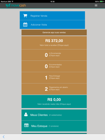 Screenshot #5 pour Movecash gestão de vendas