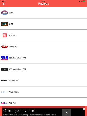 Radio USA and Radio worldwide! FM & AM radio! iPad screenshot
