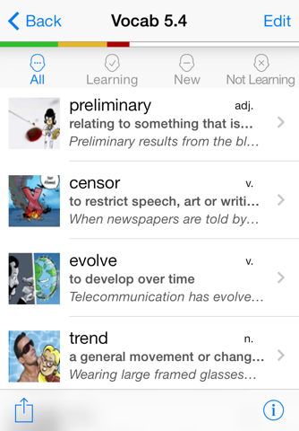 Knowji Vocab 5 Audio Visual Vocabulary Flashcards with Spaced Repetition screenshot 4