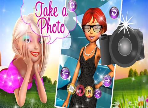 Princess 3D Salon - Girl Star iPad screenshot