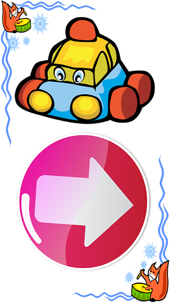 Easy car games and public transportation daily english words