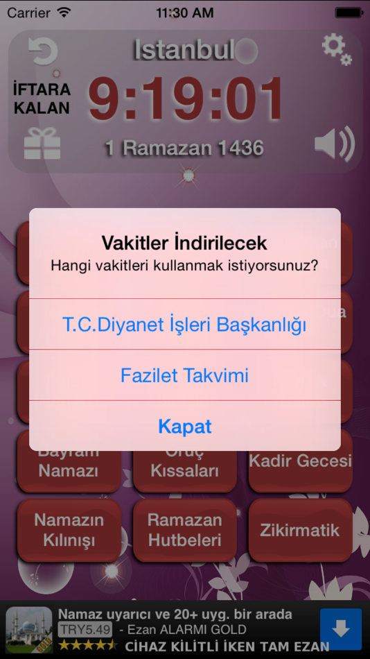#2. Ramazan + (iOS) 由: Ufuk MARMARA