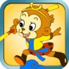 A Little Monkey - Super Hero Running, Jumping Games