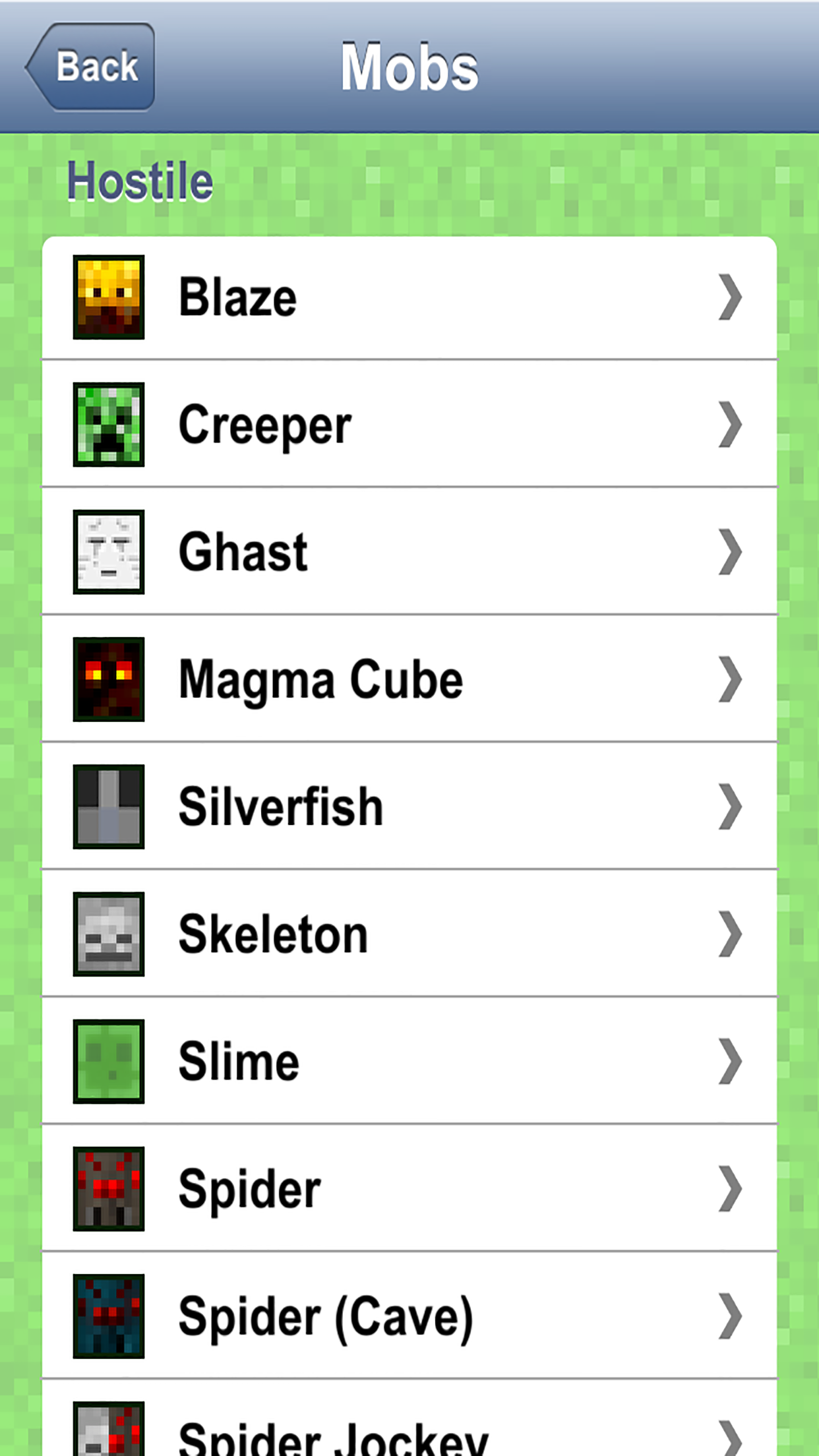 Wiki for Minecraft screenshot 3