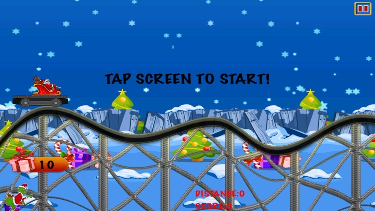 A Santa Roller Coaster Frenzy FREE - Downhill Christmas Rollercoaster Game