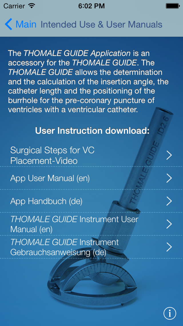 Thomale Guide Application