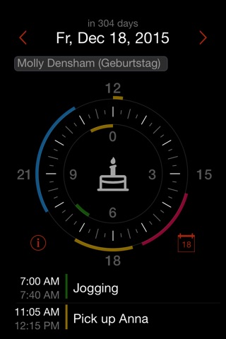 Jiffies Lite - Kalender in der Uhr screenshot 4