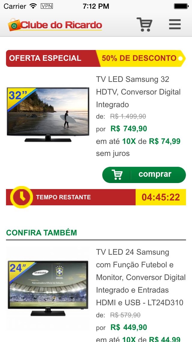 Screenshot #1 pour Clube do Ricardo