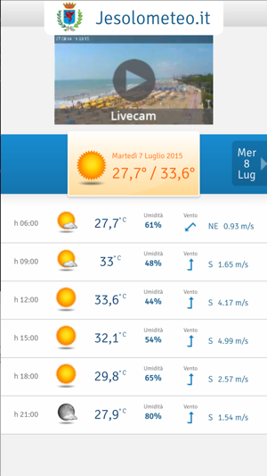 Jesolo Meteo(圖2)-速報App