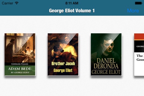 George Eliot Collection Volume 1 screenshot 2