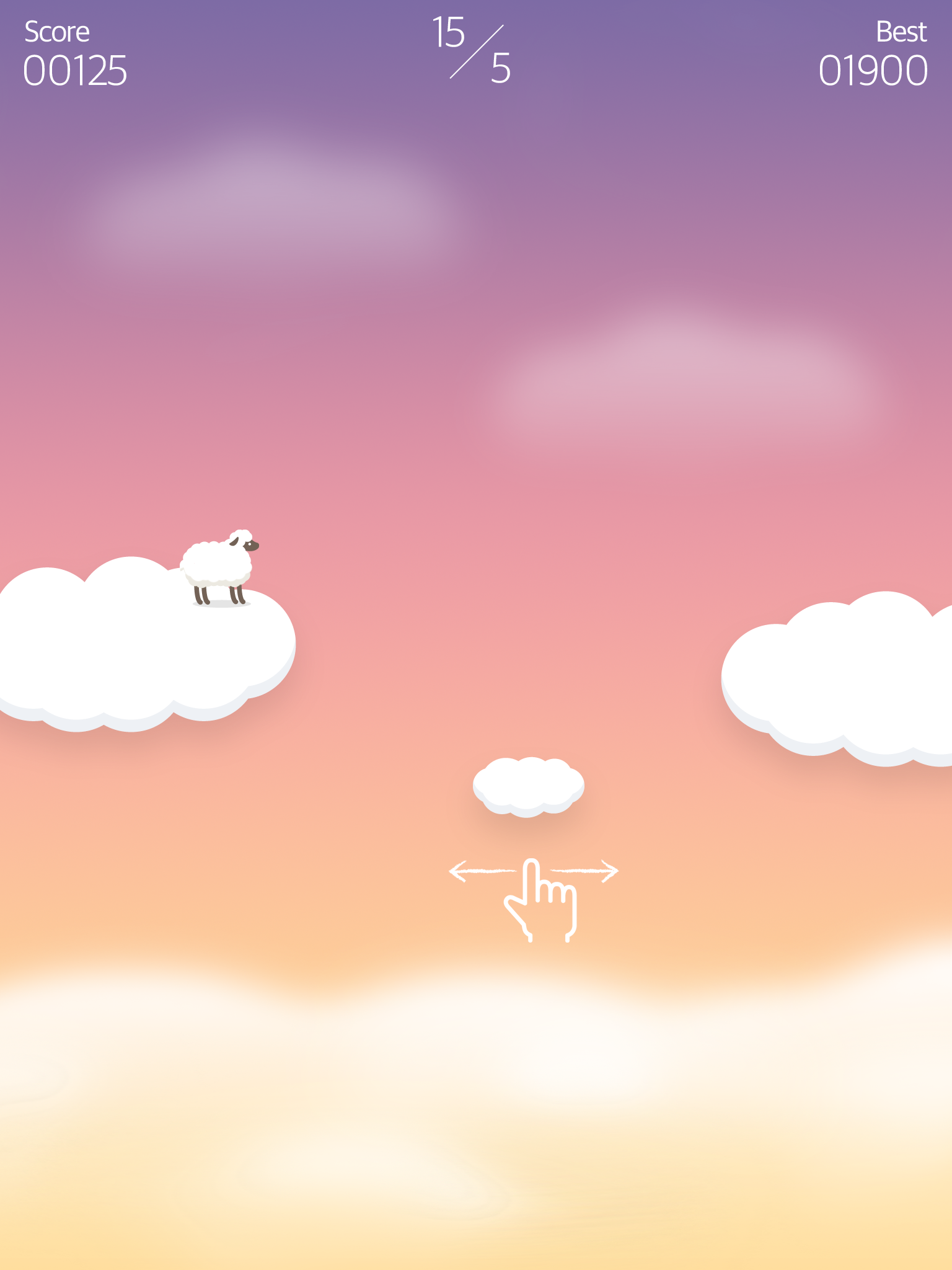 Over the Clouds : Sheep Free ( Sleepy & Healing game )