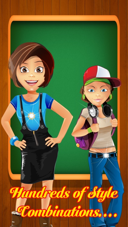 AAA High School Match Up Story - Cool Girl Makeover Game screenshot-3