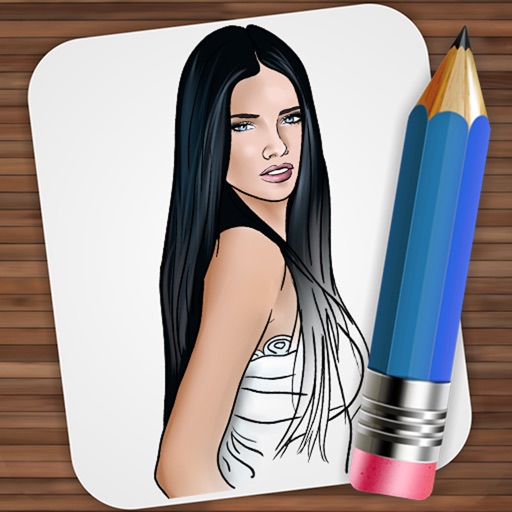 Drawing VS Models by Ekaterina Melanholichnaya