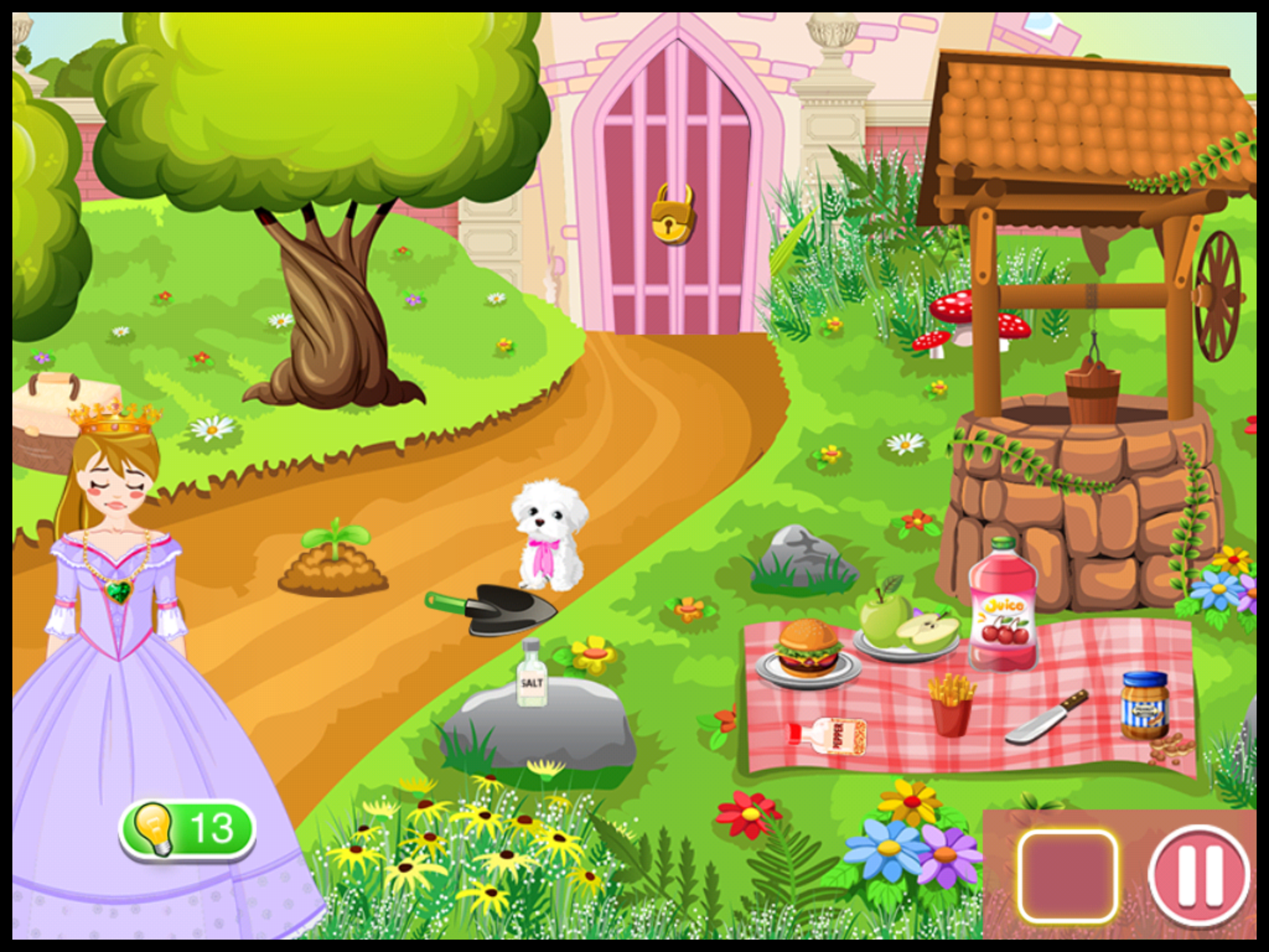 A Princess Escape Hidden Objects Puzzle - can you escape the room in this dress up doors games for kids girls screenshot 6