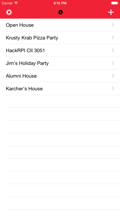 MeNext iPhone screenshot